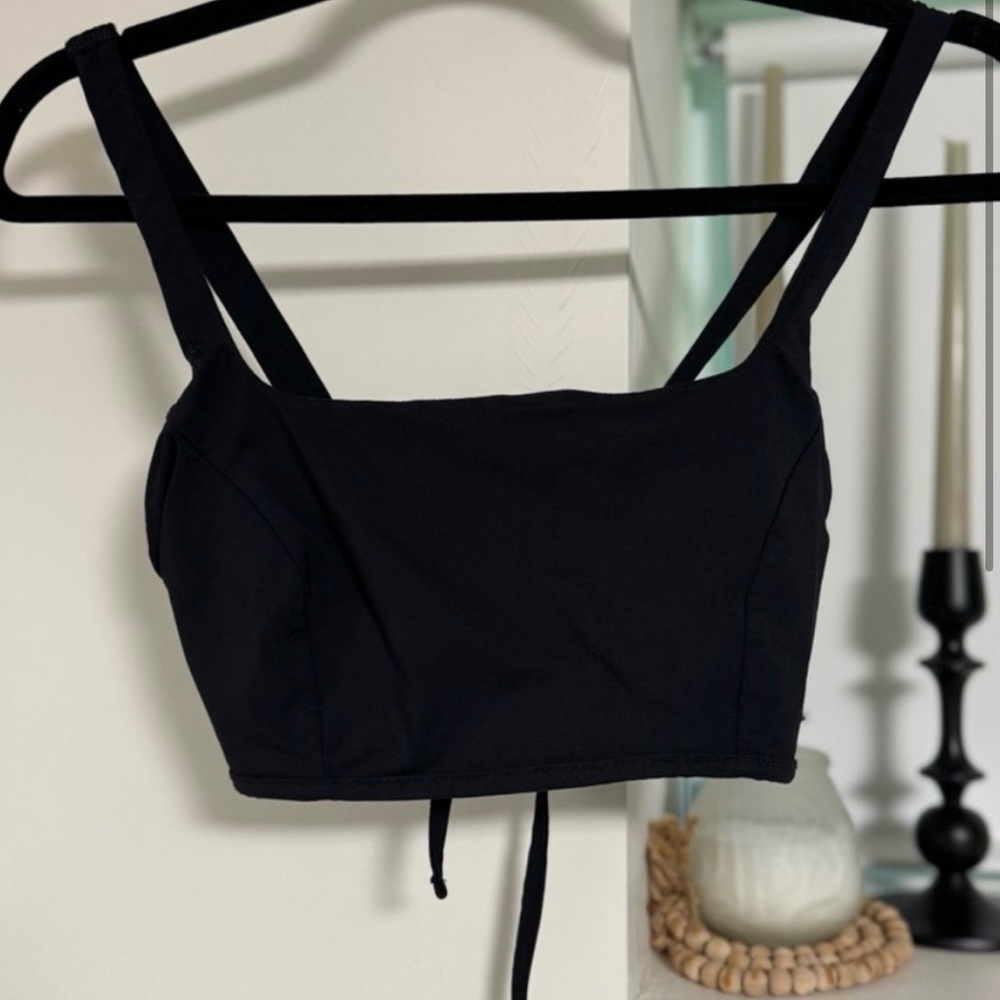Garage Open Back Cropped Tank Top